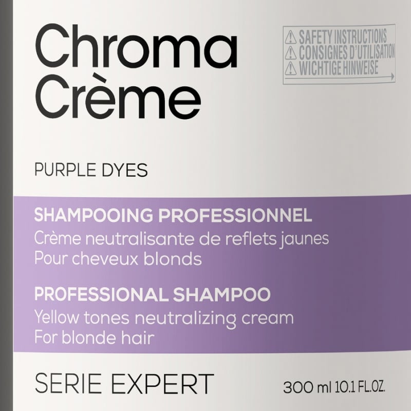 Неутрализиращ шампоан за кестенява коса Loreal Professionnel Chroma Crème Blue Shampoo 300ml — 7