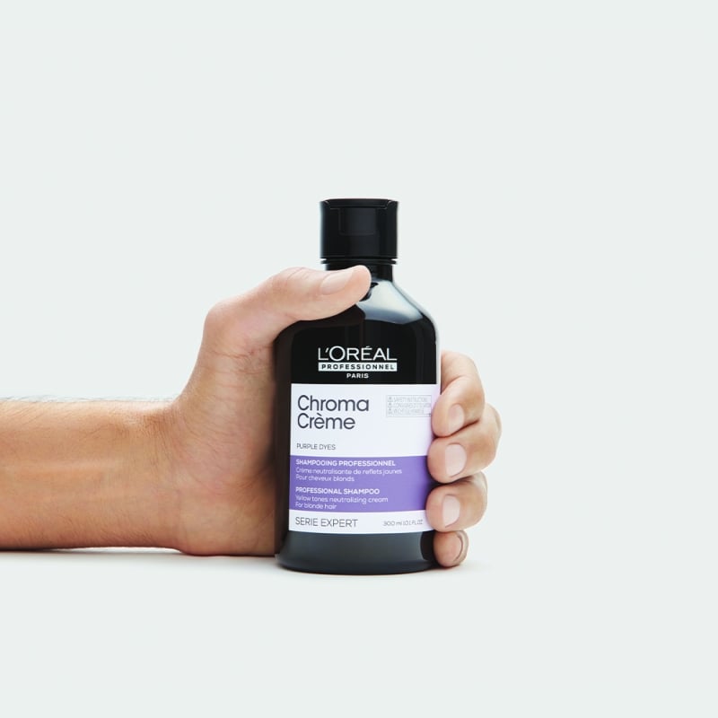 Неутрализиращ шампоан за кестенява коса Loreal Professionnel Chroma Crème Blue Shampoo 300ml — 8