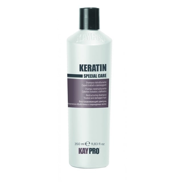Възстановяващ шампоан с кератин за трети­ра­на и увредена коса KAYPRO Kerаtin Shampoo 350ml