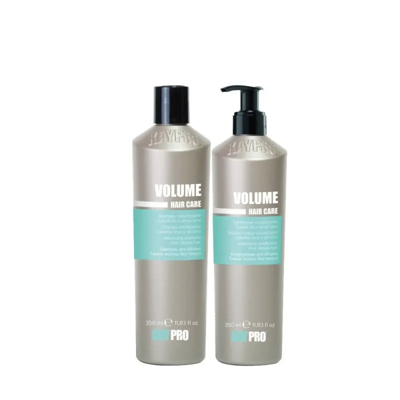 Сет за обем със соев протеин и пантенол KAYPRO Volume Shampoo + Conditioner Set