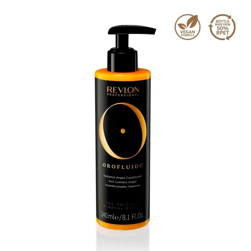 Подхранващ арганов сет Orofluido Radiance Argan Shampoo + Conditioner + Elixir Set — 3