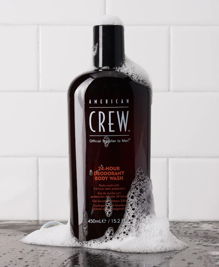 Душ гел с 24-часова защита за мъже American Crew 24H DeodorantT Body Wash 450ml — 2