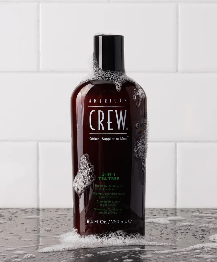 American Crew 3in1 Tea Tree Shampoo, Conditioner and Body Wash 450ml — 2