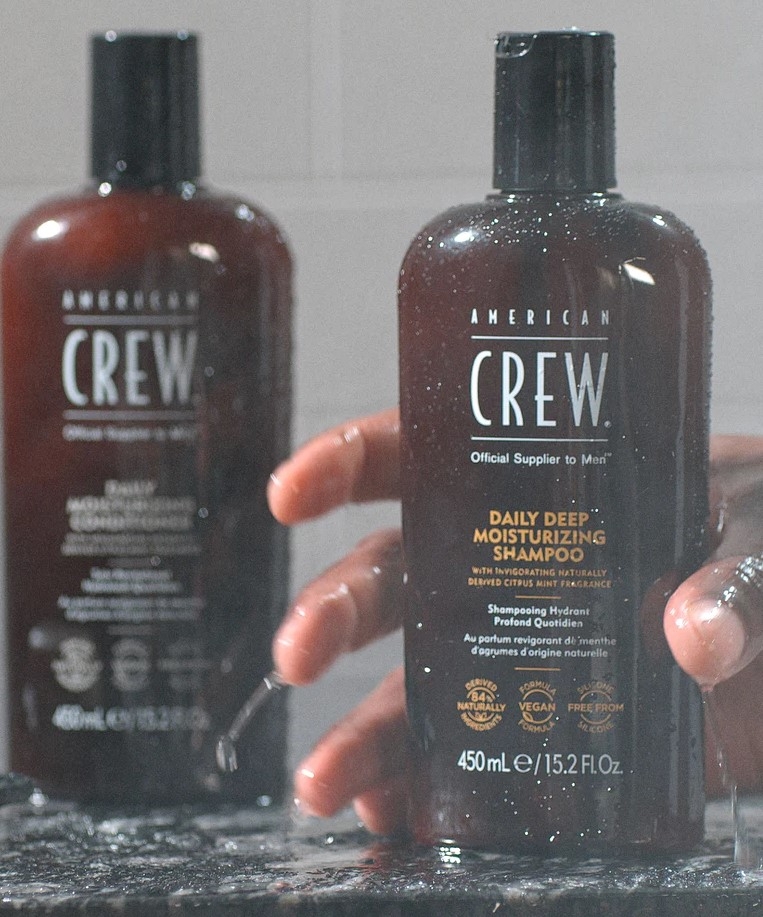 Дълбоко хидратиращ ежедневен шампоан за мъже American Crew Daily Deep Moisturizing Shampoo — 3