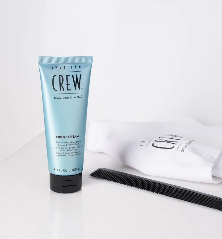 Kрем с фибри за средно дълга и дълга коса American Crew Fiber Cream 100ml — 2