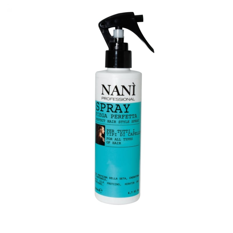 Стилизиращ спрей за перфектна коса Nani Professional Perfect Hair Style Spray Anti-Friz Action & Anti Moisture 200ml