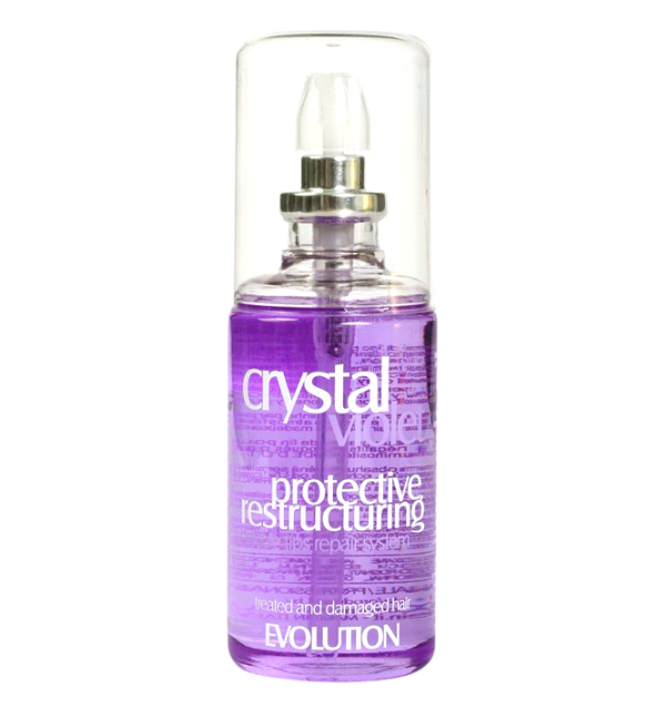 Кристали за коса с матиращ ефект Edelstein Professional Evolution Protective & Restructuring Violet Crystals 80ml