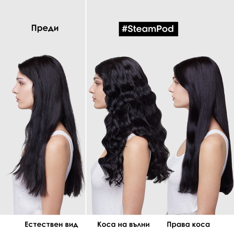 Професионална преса за коса с пара Loreal Professionnel Professional Styler SteamPod 4.0 — 12