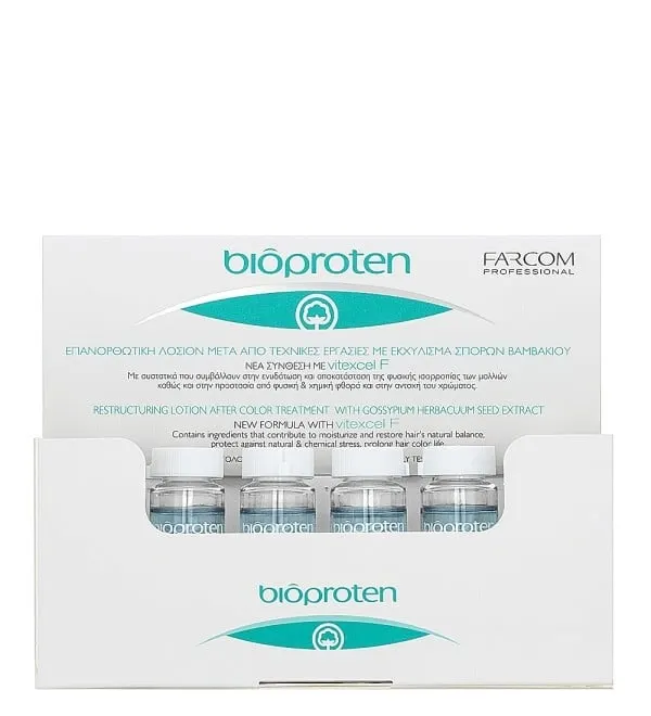 Ампули за възстановяване на косата и стимулиране на растежа Farcom Seri Bioproten 12х10ml