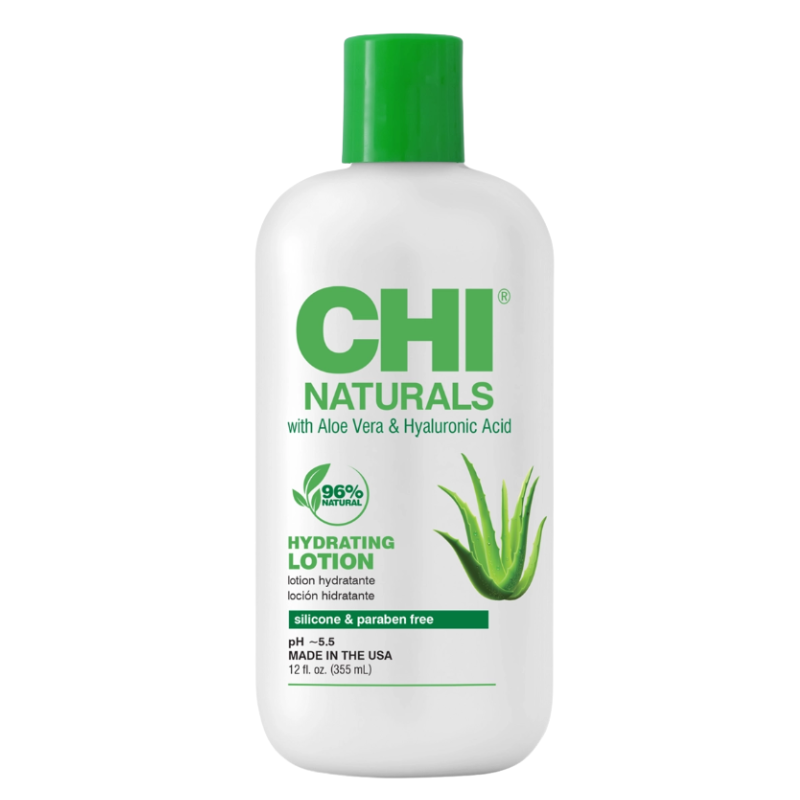 Хидратираща лосион с алое вера и хиалуронова киселина Chi Naturals with Aloe Vera Hydrating Lotion 355ml