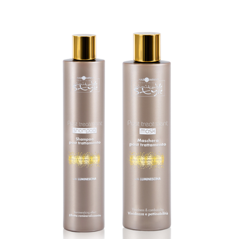 Сет за след боядисване Hair Company Professional Post Color Shampoo + Mask