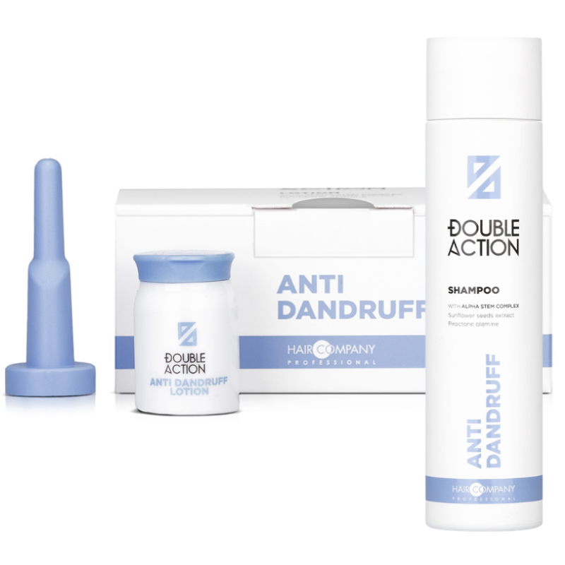 Сет против пърхот Hair Company Professional Anti Dandruff Set Shampoo + Lotion