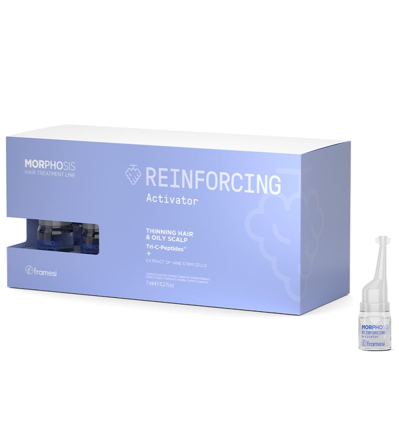 Ампули против косопад и мазен скалп Framesi Morphosis Reinforcing Activator 12x7ml