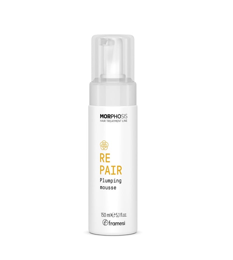 Възстановяващa пяна за тънка коса Framesi Morphosis Repair Plumping Mousse 150ml
