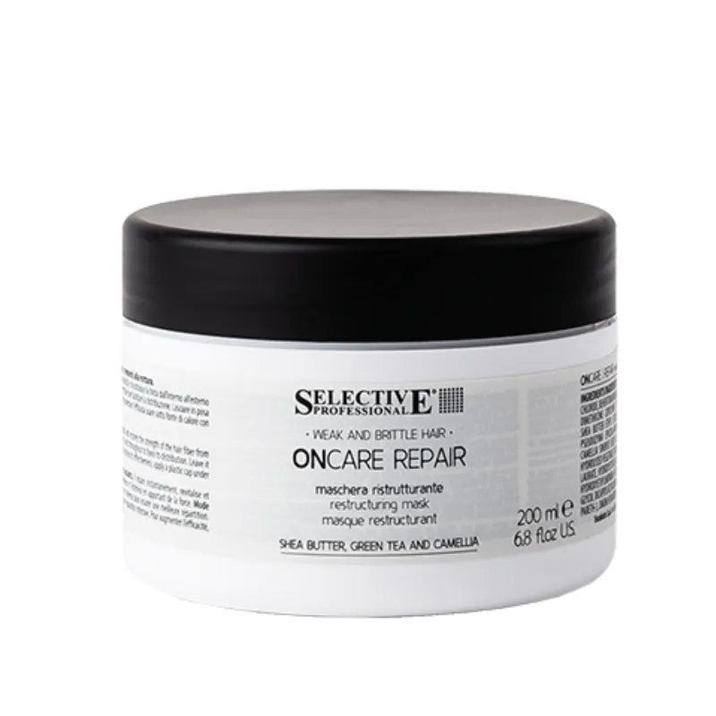 Дуо сет за увредена и склонна към накъсване коса Selective ОnCare Repair Set Shampoo + Mask — 3