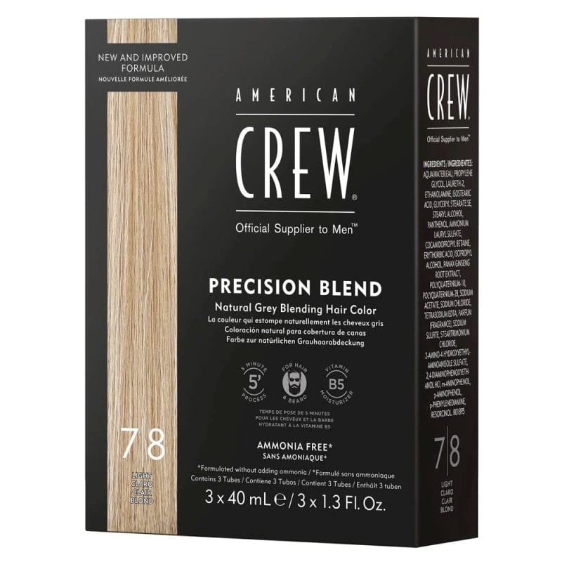 Боя за мъже American Crew Precision Blend 3X40ml — 4