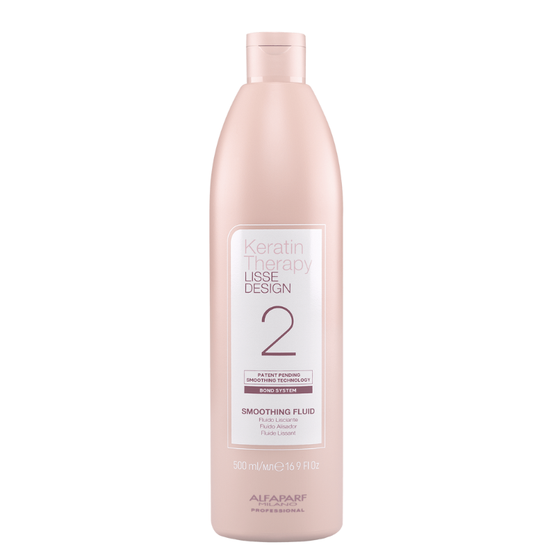 Флуид за изправяне на коса Alfaparf Keratin Therapy Lisse Design Keratin Smoothing Fluid 500ml