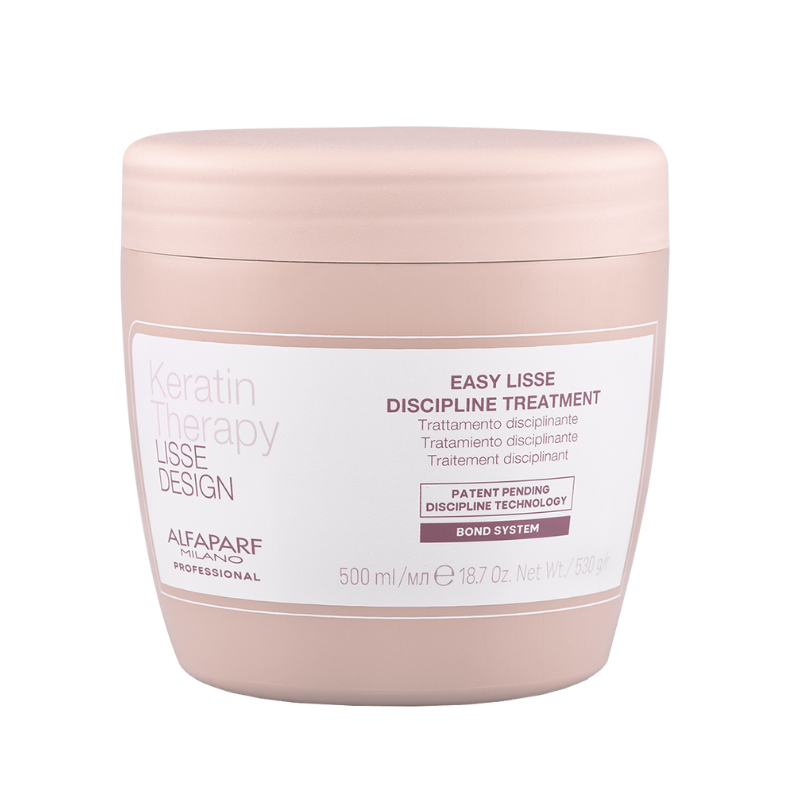 Подържаща терапия за изглаждане и дисциплиниране на косата Alfaparf Keratin Therapy Lisse Design Easy Liss 500ml