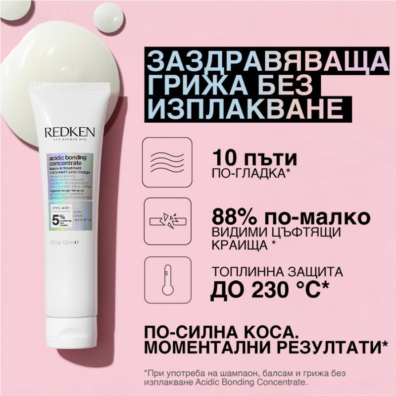 Redken Acidic bonding concentrate leave-in treatment for damaged hair 150ml — 2