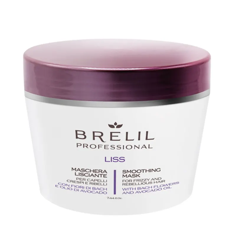 Изглаждаща маска за непокорна коса Brelil Biotreatment Liss Hair Smoothing Mask