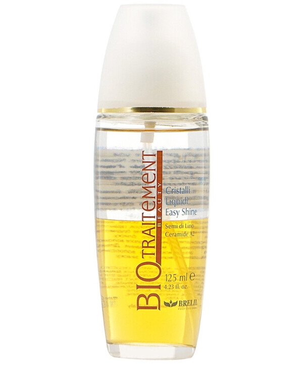 Двуфазни кристали с ленено семе и серамиди Brelil Bio Traitement Beauty Easy Shine Liquid Crystals for fine hair with linseed 125ml — 2