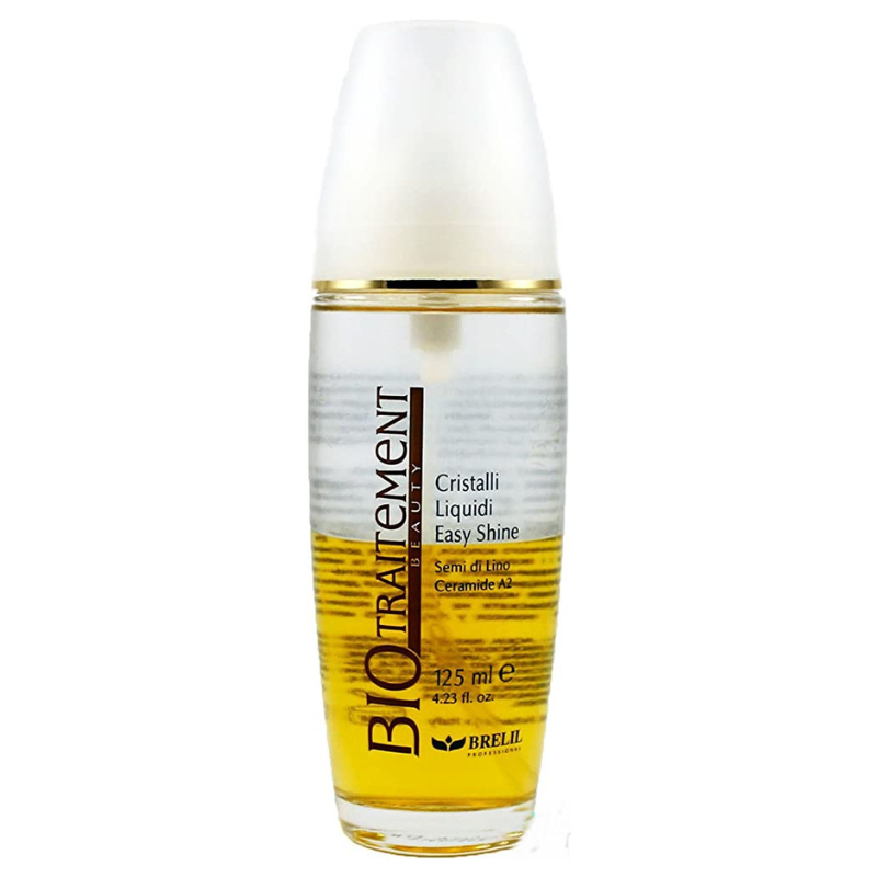 Двуфазни кристали с ленено семе и серамиди Brelil Bio Traitement Beauty Easy Shine Liquid Crystals for fine hair with linseed 125ml