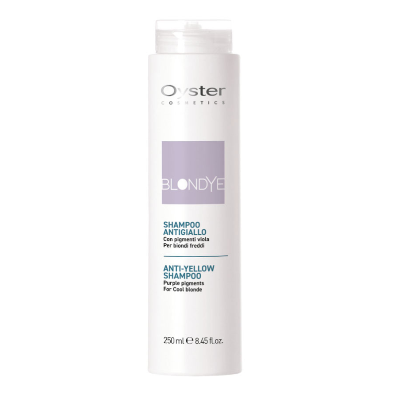 Анти - Жълт матиращ шампоан за руса коса Oyster Professional Blondye Anti-Yellow Shampoo 250ml