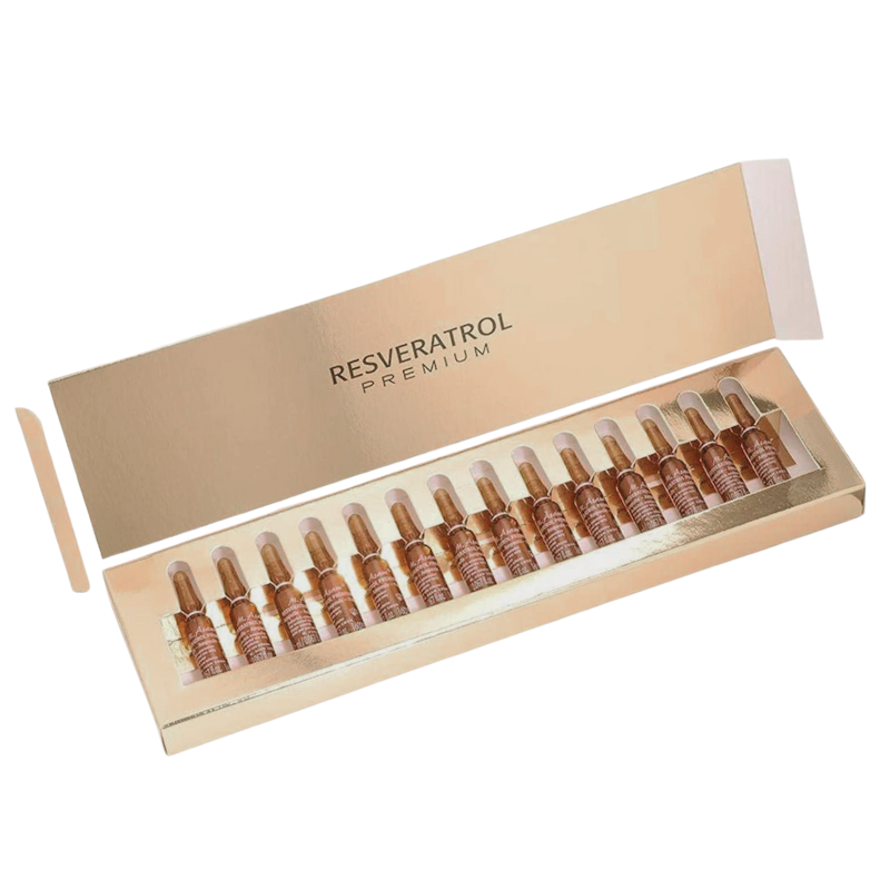 Анти Ейдж терапия за лице M. Asam Resveratrol Premium Ampoule Beauty Treatment 14X2ml