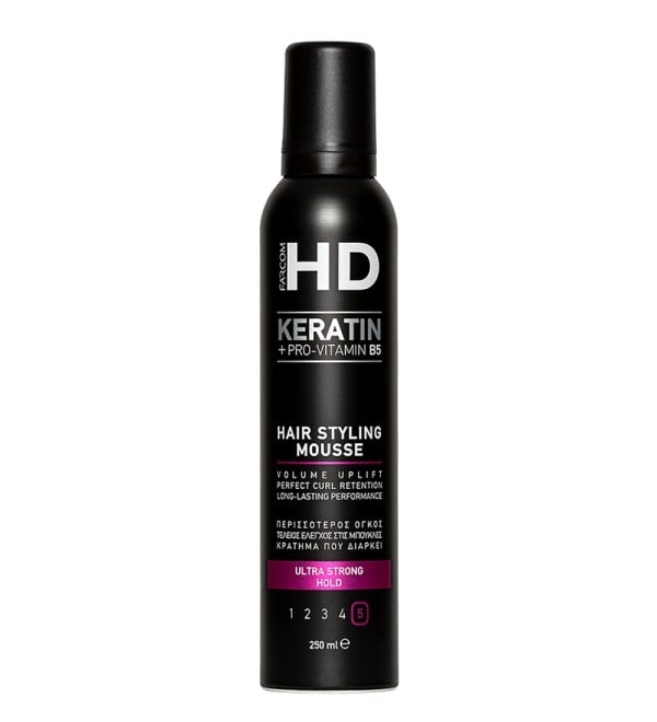 Пяна за коса силна фиксация Farcom HD Styling Mousse Ultra Strong Hold 250ml