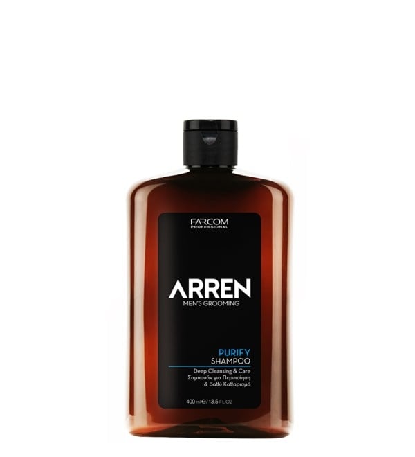 Дълбоко почистващ шампоан за мъже Arren Men's Grooming Purify Deep Cleansing & Care Shampoo
