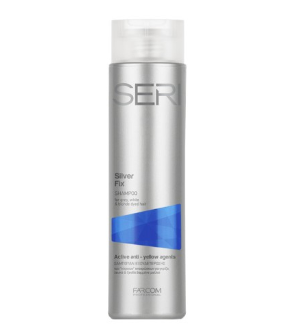 Шампоан за руса коса с анти жълт матиращ ефект Seri Anti Yellow Silver Fix Shampoo 300ml