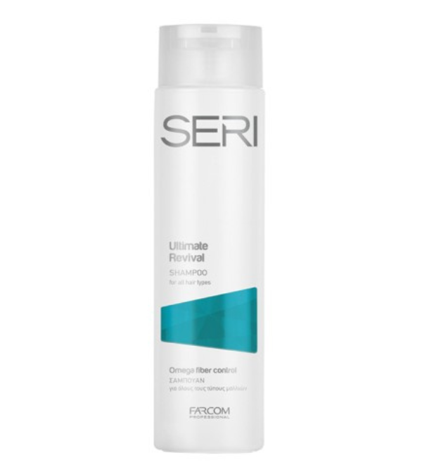 Шампоан за всеки тип коса с омега мастни киселини и бадемово мляко Seri Ultimate Revival Shampoo