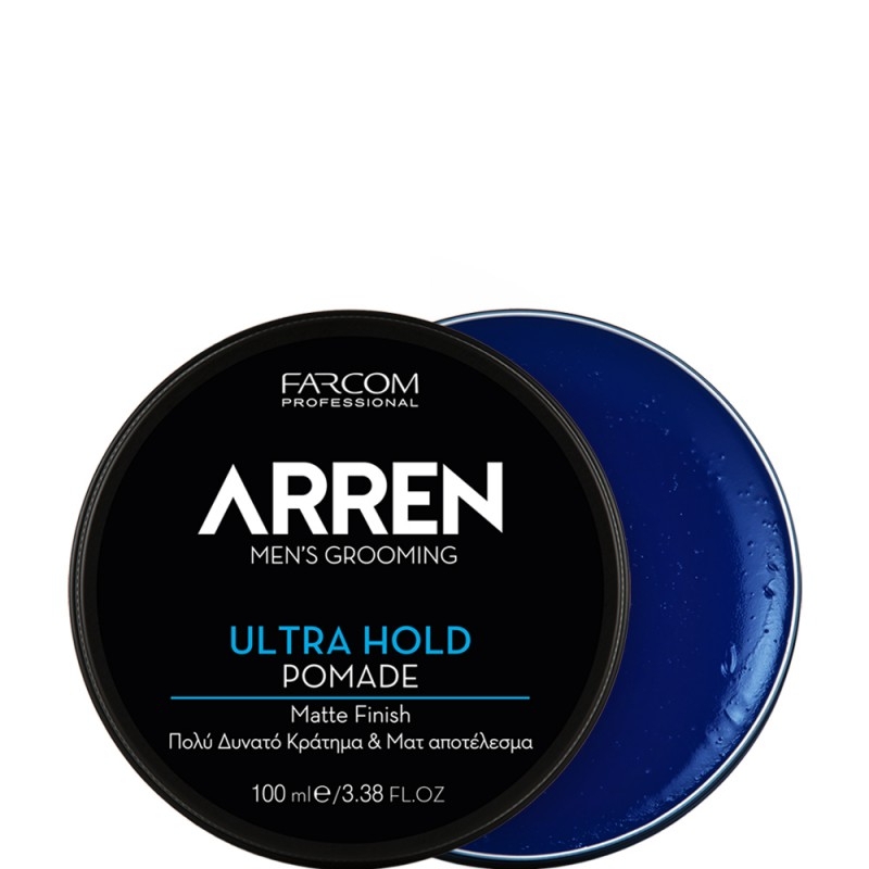 Матираща помада за коса супер силна фиксация Arren Men’s Grooming Ultra Hold Pomade Matte Finish 100ml — 3