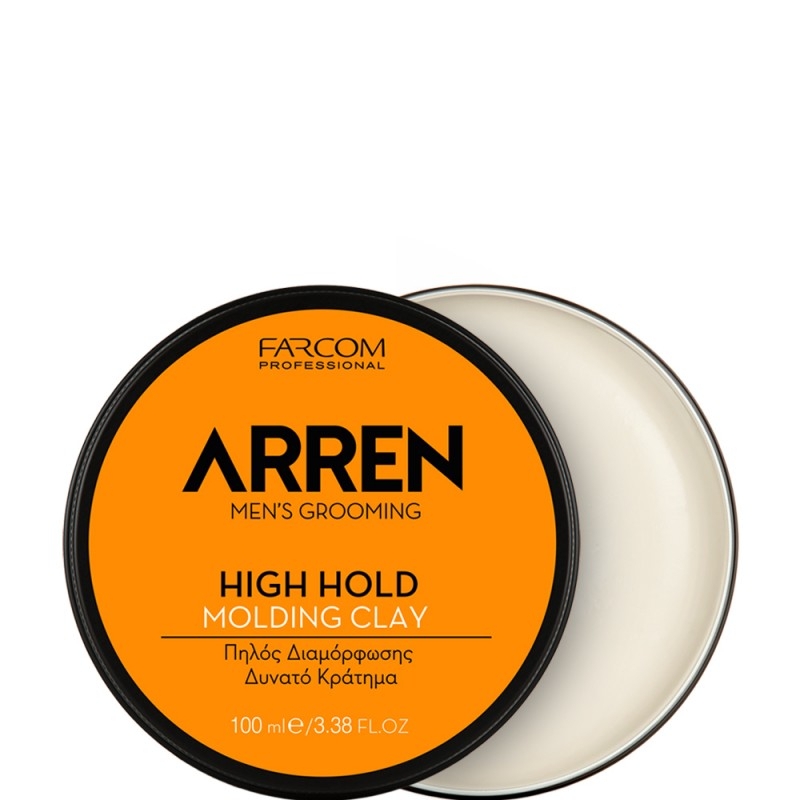 Моделираща глина за коса със силна фиксация Arren Men’s Grooming High Hold Molding Clay 100ml — 2