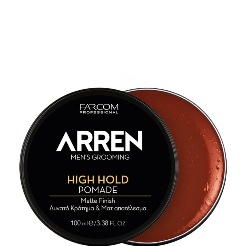 Матираща помада за коса със силна фиксация Arren Men’s Grooming High Hold Pomade Matte Finish 100ml — 2