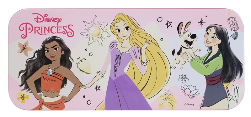 Детски комплект за лице и устни в метална кутия Markwins Disney Princess Set 1580344 — 3