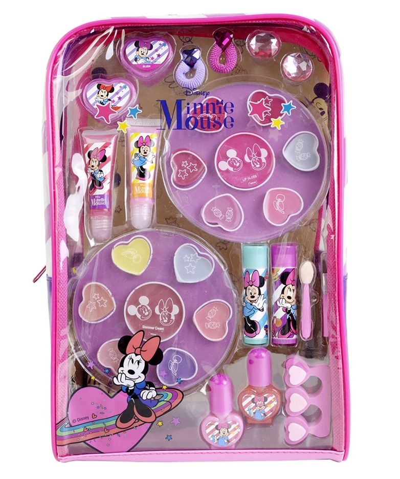 Детски комплект с гримове и чантичка Markwins Minnie Mouse Beauty Backpack 1580390 — 4