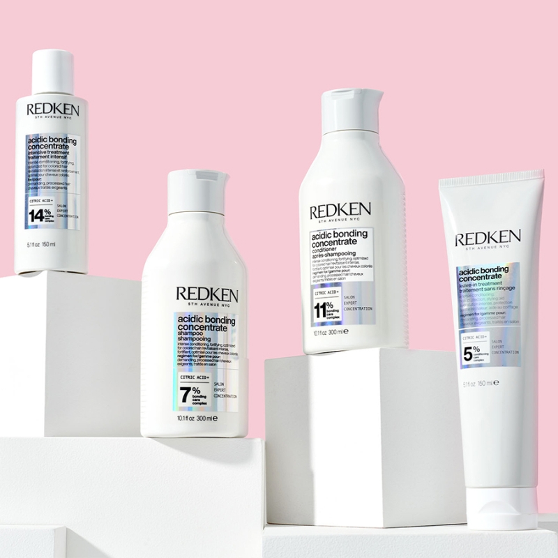Терапия за възстановяване преди шампоан за увредена коса Redken Acidic Bonding Concentrate Intensive Treatment Damaged Hair 150ml — 12