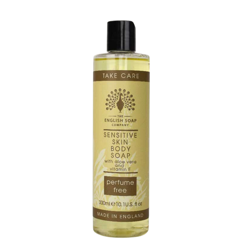 Душ гел за чувствителна кожа The English Soap Company Take Care Sensitive Skin Body Soap 300ml