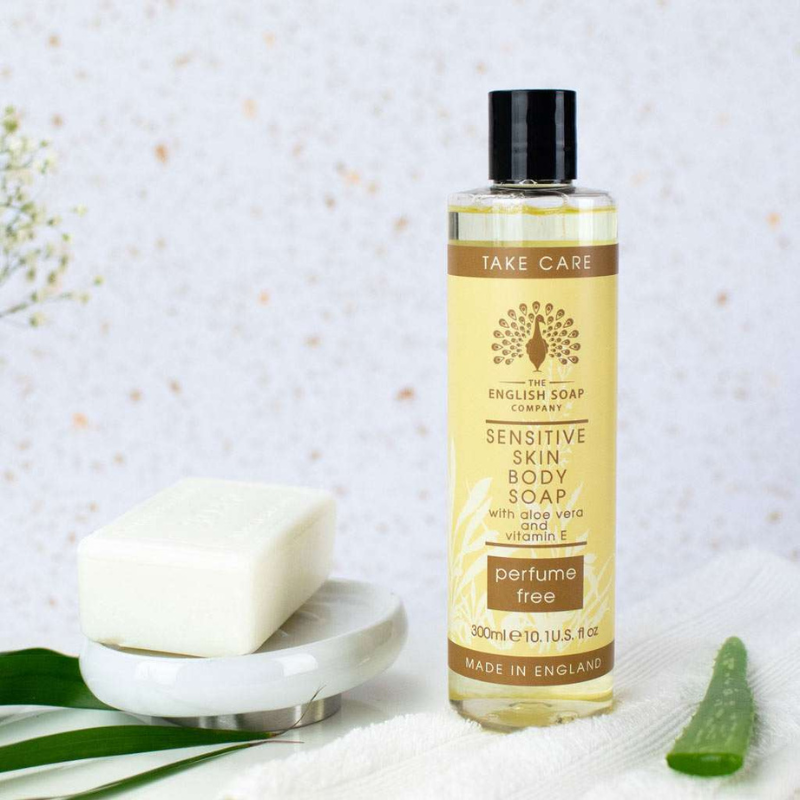 Душ гел за чувствителна кожа The English Soap Company Take Care Sensitive Skin Body Soap 300ml — 2