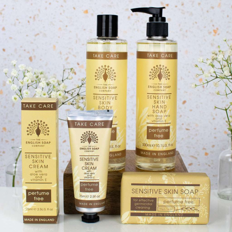 Душ гел за чувствителна кожа The English Soap Company Take Care Sensitive Skin Body Soap 300ml — 3