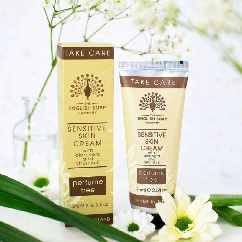 The English Soap Company Take Care Sensitive Skin Cream 75ml — 4