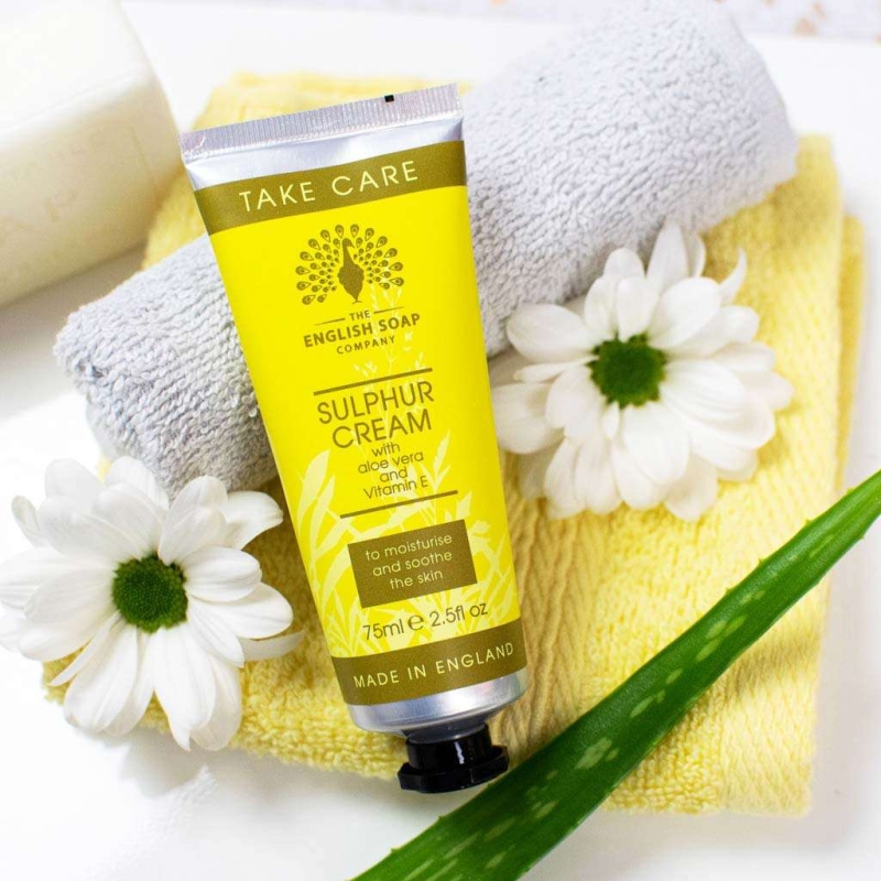 Крем за ръце и нокти със сяра The English Soap Company Take Care Sulphur Cream 75ml — 3