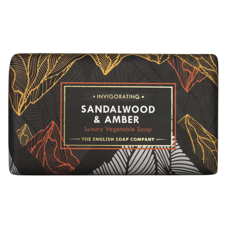Луксозен сапун със Сандалово дърво и Амбър The English Soap Company Radiant Sandalwood and Amber Soap 190g