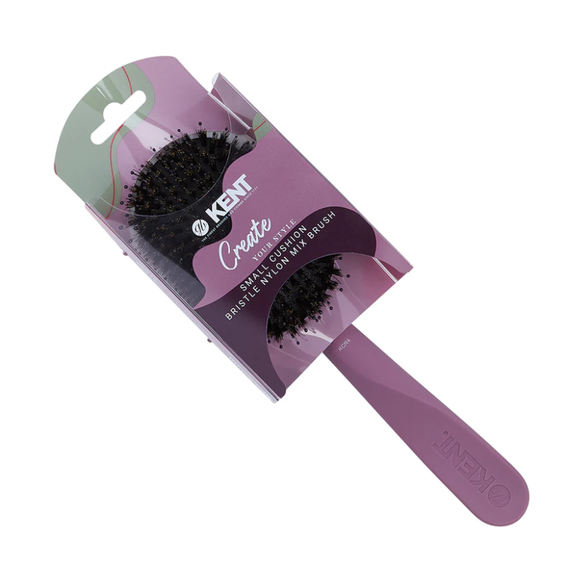 Четка за разресване Kent Create Small Cushion Bristle Nylon Mix Brush KCR4 — 4