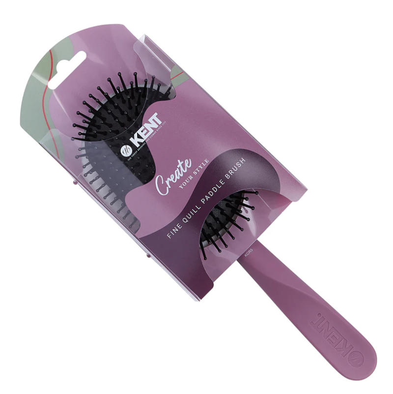Четка за разресване Kent Create Fine Quill Paddle Brush KCR5 — 5