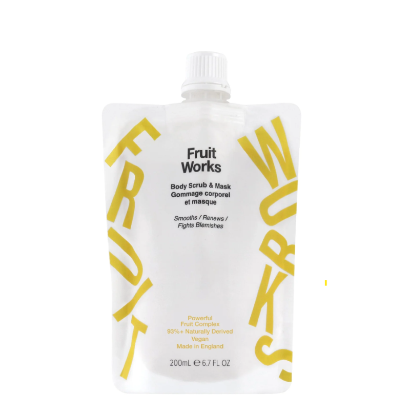Скраб и маска за тяло Fruit Works Body Scrub & Mask 200ml