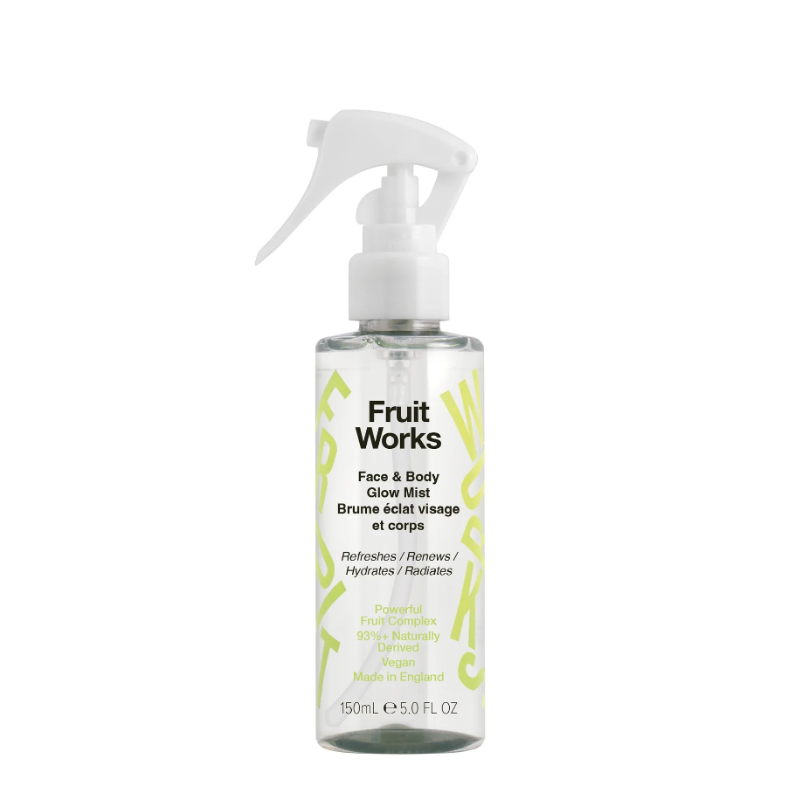 Хидратиращ мист за лице и тяло Fruit Works Face & Body Glow Mist 150ml