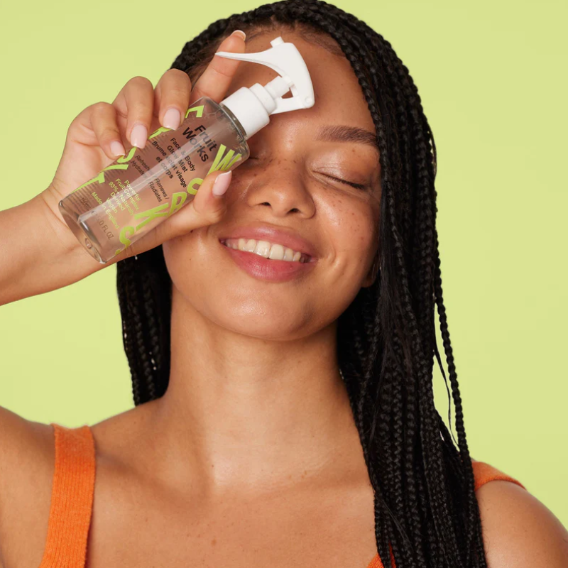 Хидратиращ мист за лице и тяло Fruit Works Face & Body Glow Mist 150ml — 3