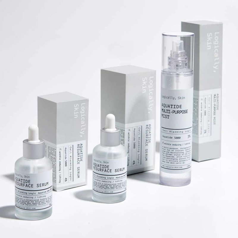Антиоксидантен и хидратиращ серум Logically Skin Aquatide Resurface Serum 50ml — 4